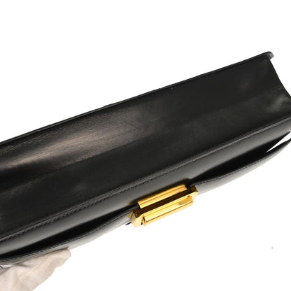 Hermes Black Box Calf Shoulder Bag