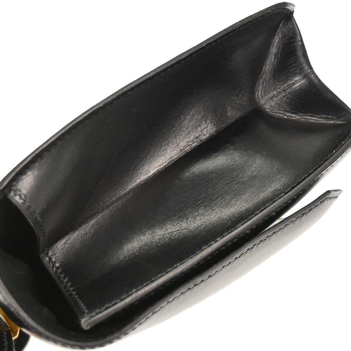Hermes Black Box Calf Shoulder Bag