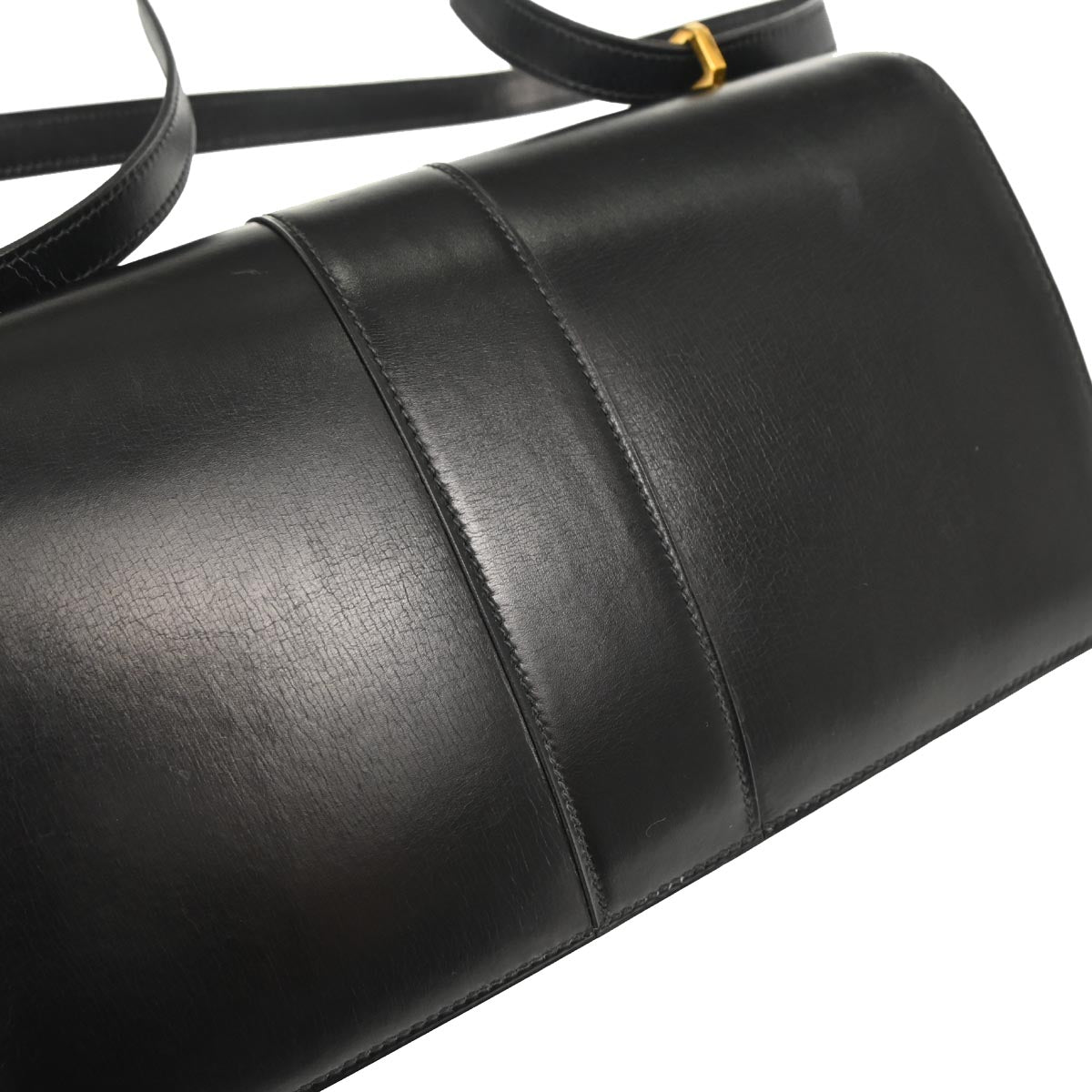 Hermes Black Box Calf Shoulder Bag