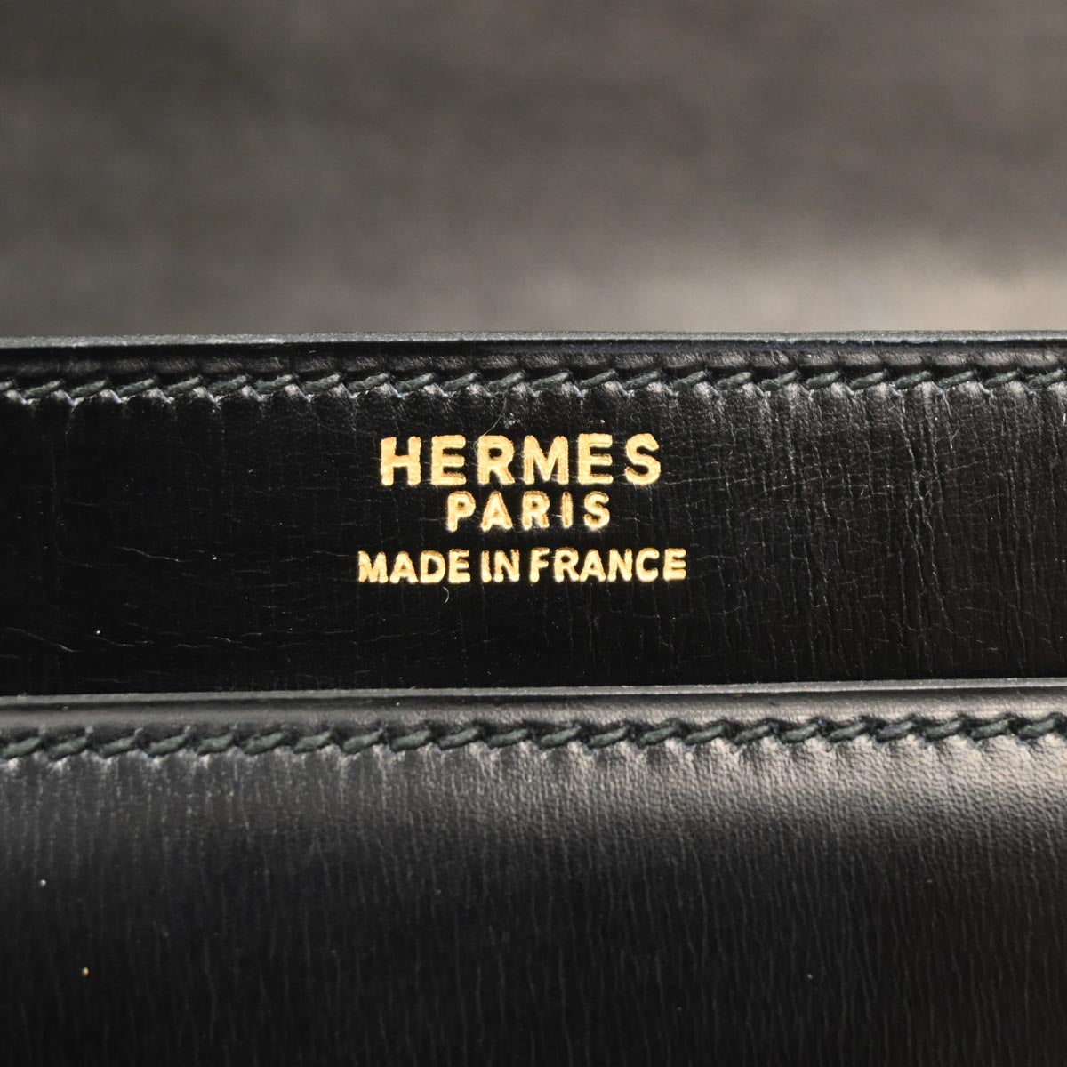 Hermes Black Box Calf Shoulder Bag