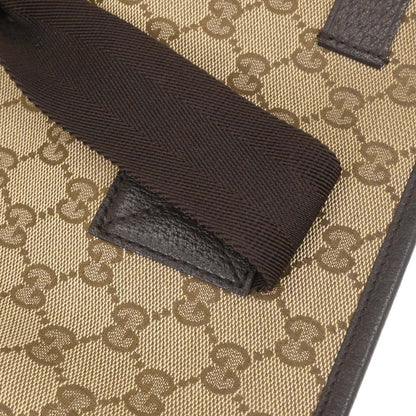 Gucci Beige Canvas GG 2way Shoulder Tote Handbag