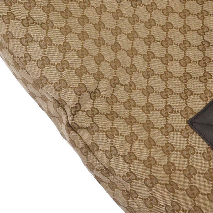 Gucci Beige Canvas GG 2way Shoulder Tote Handbag