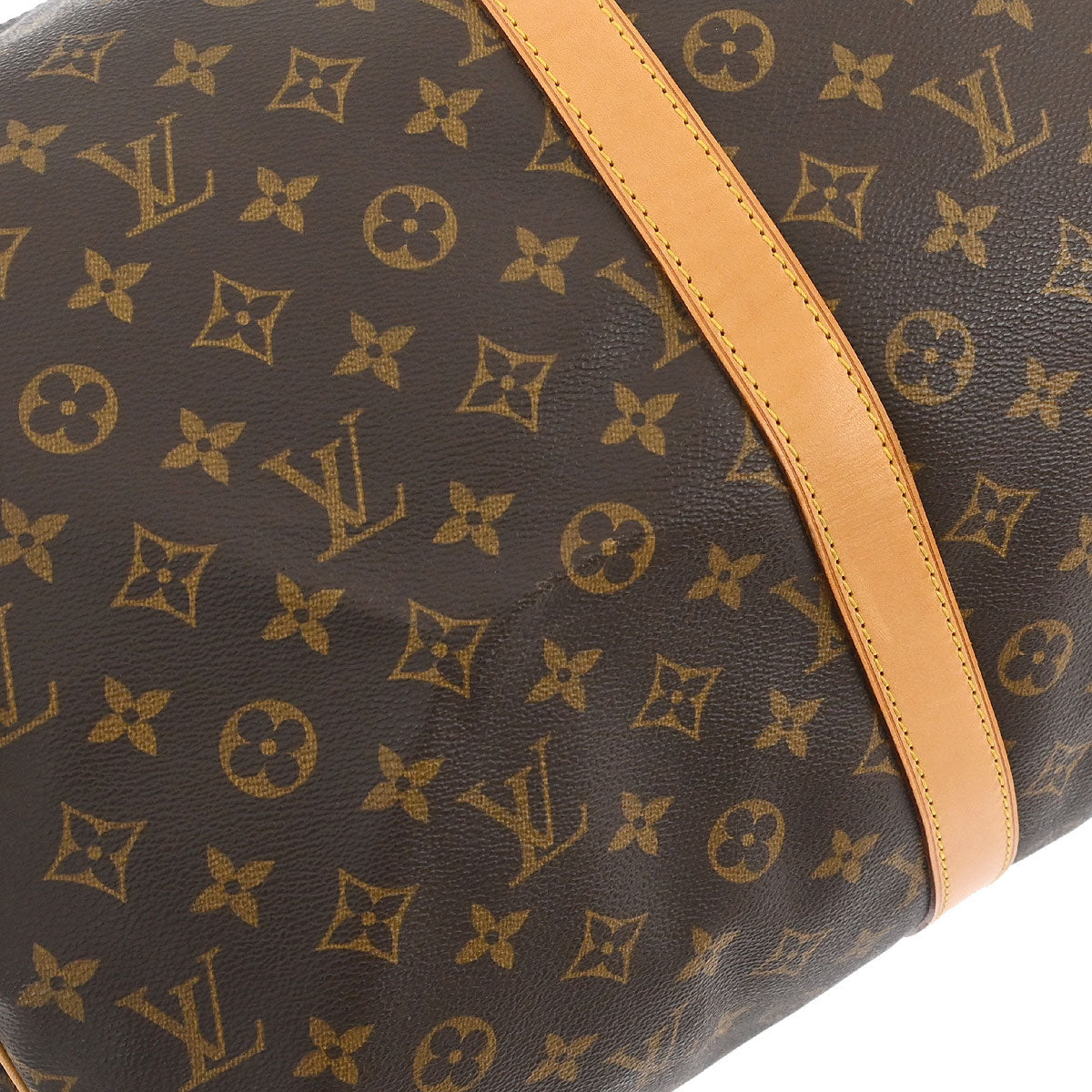 Louis Vuitton Monogram Keepall 55 Travel Handbag M41424