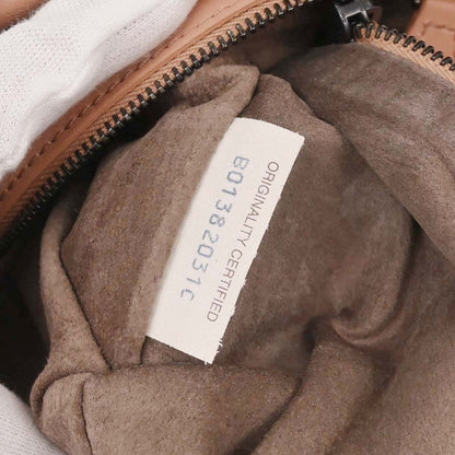 Bottega Veneta Pink Beige Lambskin Intrecciato Hobo Handbag