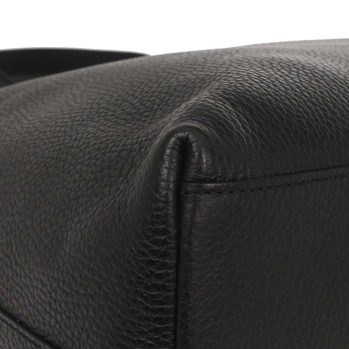 Gucci Black Leather Bamboo Tassel Tote 2way Shoulder Handbag