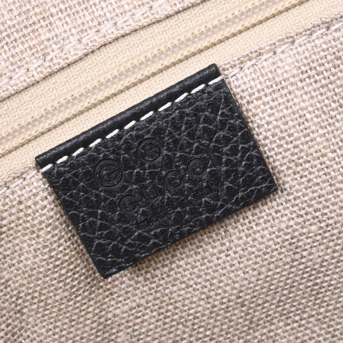 Gucci Black Leather Bamboo Tassel Tote 2way Shoulder Handbag