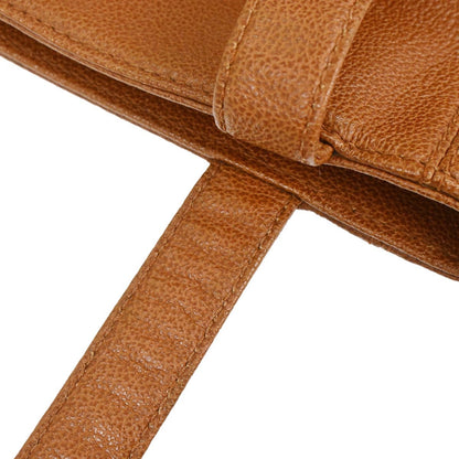 Chanel Brown Caviar Skin Tote Handbag