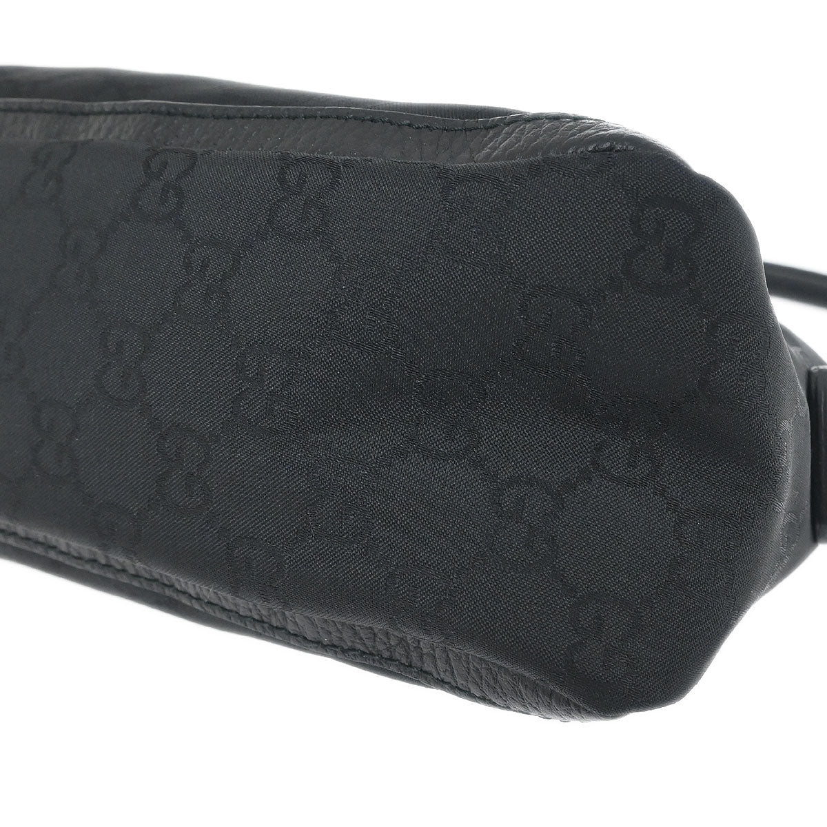 Gucci Black Abbey D-ring GG Handbag