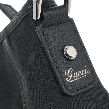 Gucci Black Abbey D-ring GG Handbag