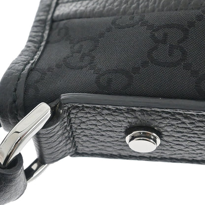 Gucci Black Abbey D-ring GG Handbag