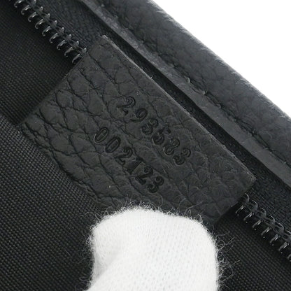 Gucci Black Abbey D-ring GG Handbag