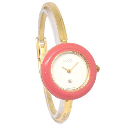 Gucci 11/12 Change Bezel Chameleon Quartz Watch SS