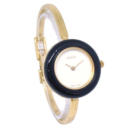 Gucci 11/12.2 Change Bezel Chameleon Quartz Watch SS #S