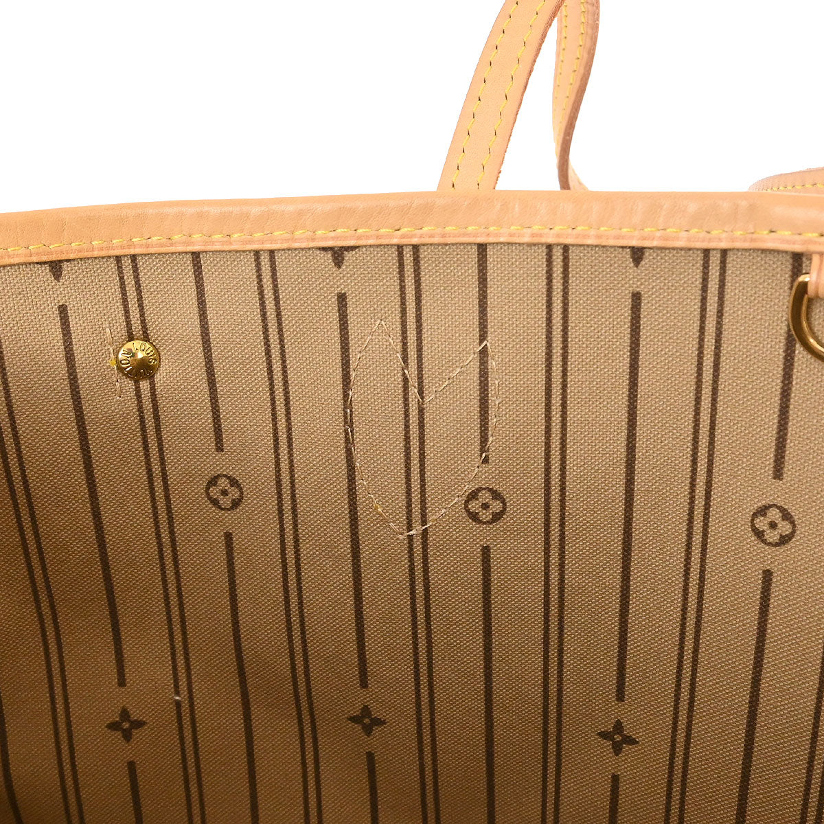 Louis Vuitton Monogram Neverfull PM Tote Handbag M40155