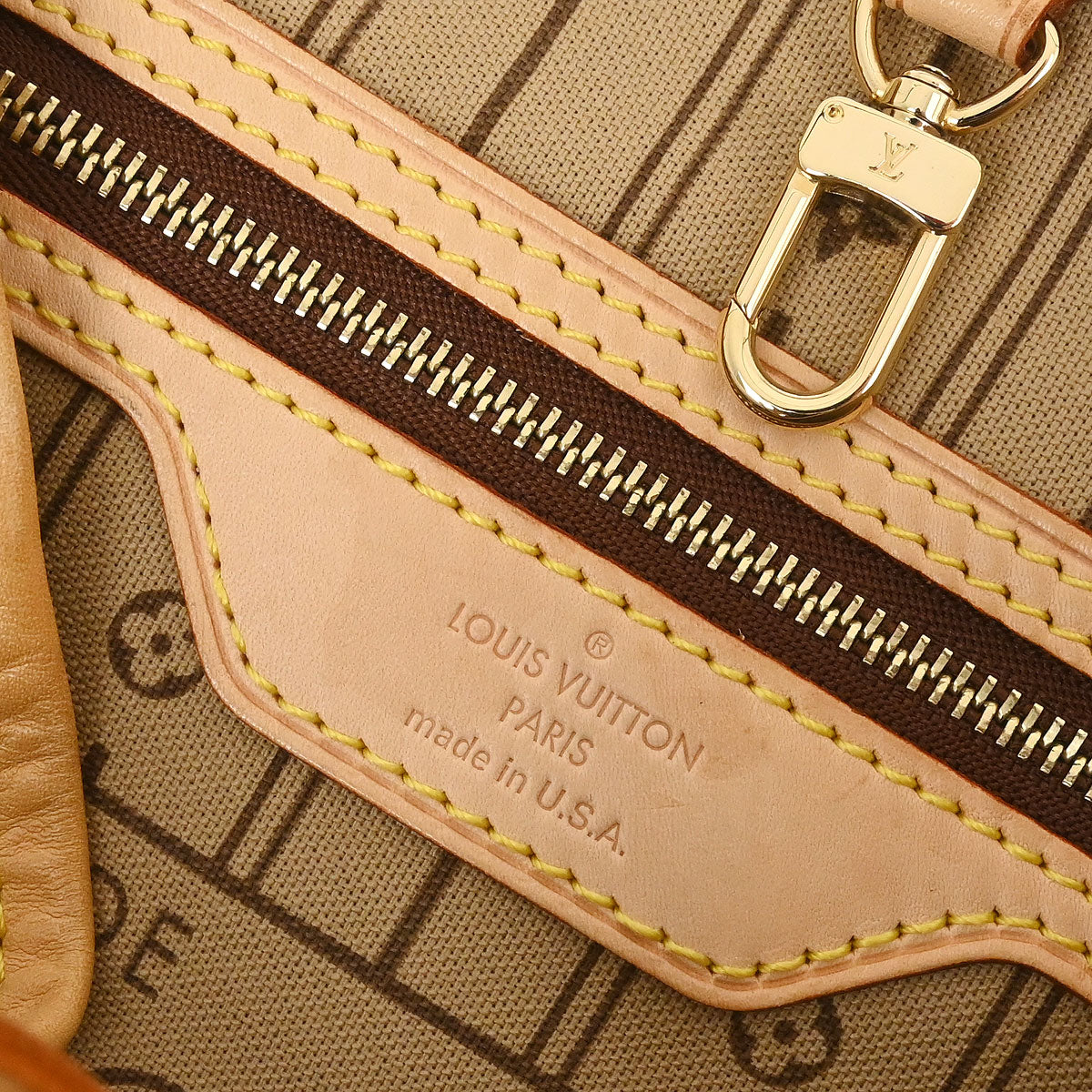 Louis Vuitton Monogram Neverfull PM Tote Handbag M40155