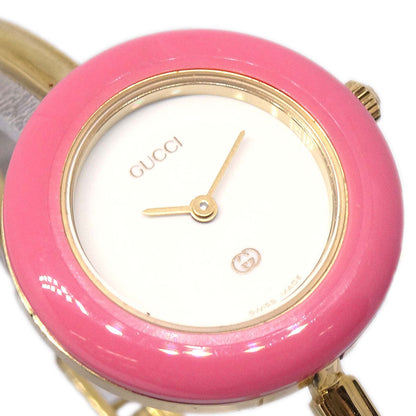 Gucci 11/12 Change Bezel Chameleon Quartz Watch SS