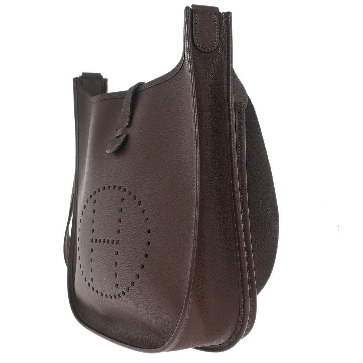 Hermes Havane Epsom Evelyne 2 29 PM Shoulder Bag