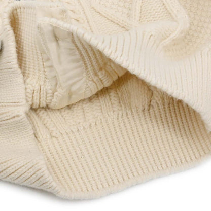 Chanel 1996 Fisherman Cardigan White #44