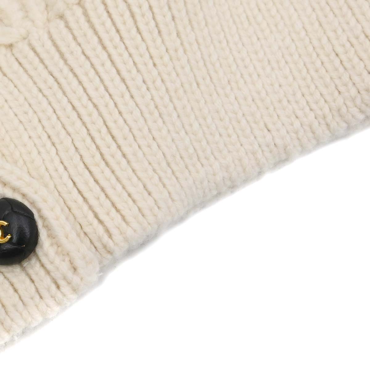 Chanel 1996 Fisherman Cardigan White #44