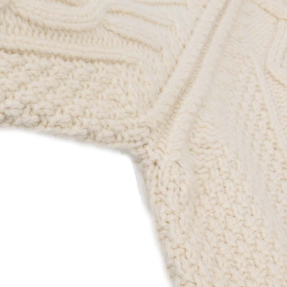 Chanel 1996 Fisherman Cardigan White #44