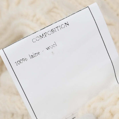 Chanel 1996 Fisherman Cardigan White #44