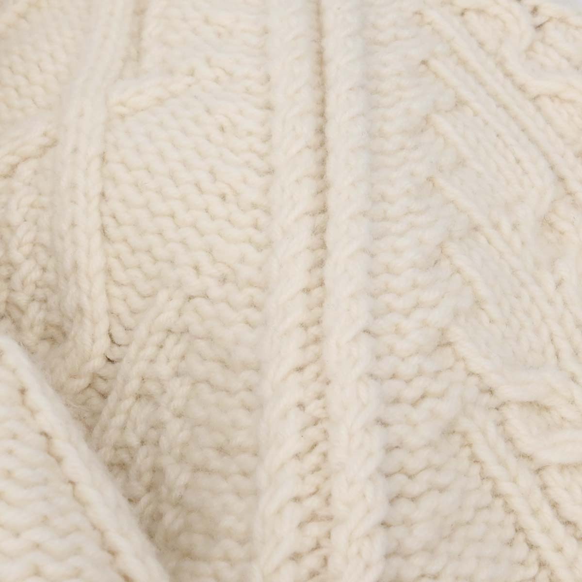 Chanel 1996 Fisherman Cardigan White #44