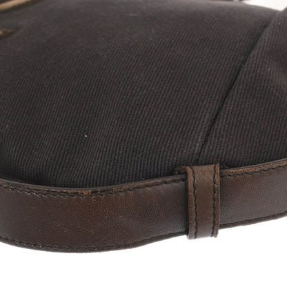 Yves Saint Laurent Brown Canvas Mombasa Medium Handbag