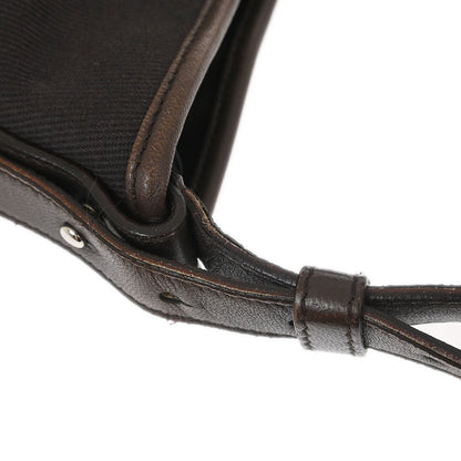 Yves Saint Laurent Brown Canvas Mombasa Medium Handbag