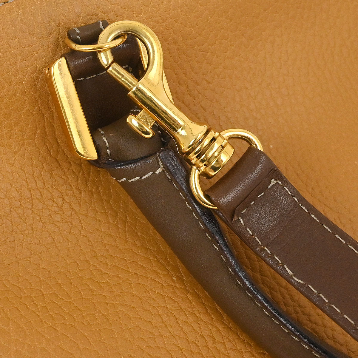 Loewe Brown Leather Anagram 2way Shoulder Handbag