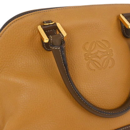 Loewe Brown Leather Anagram 2way Shoulder Handbag