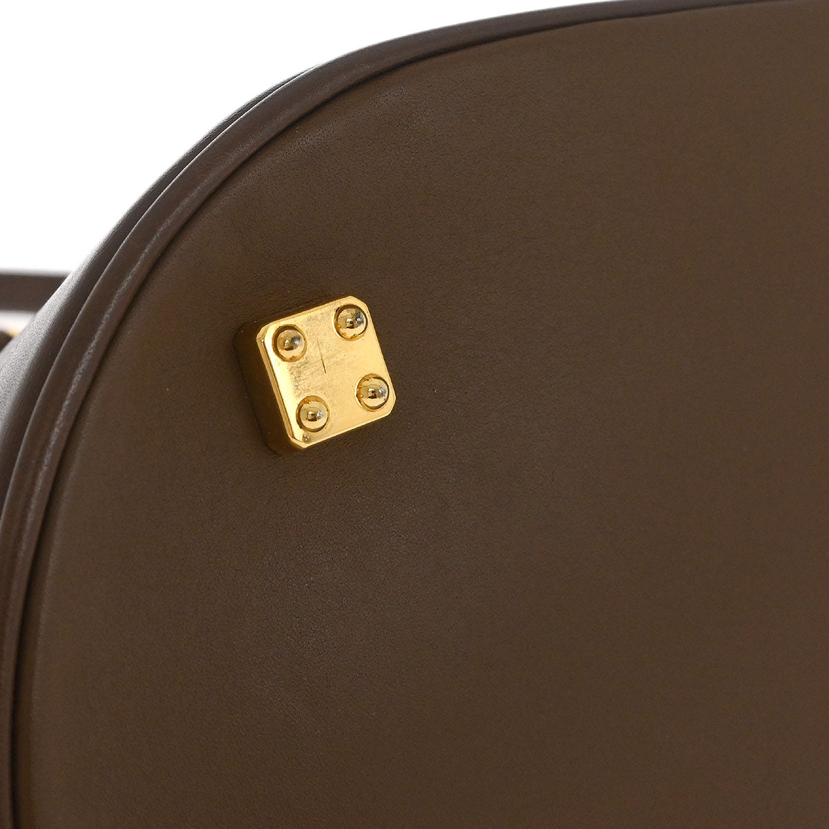 Loewe Brown Leather Anagram 2way Shoulder Handbag