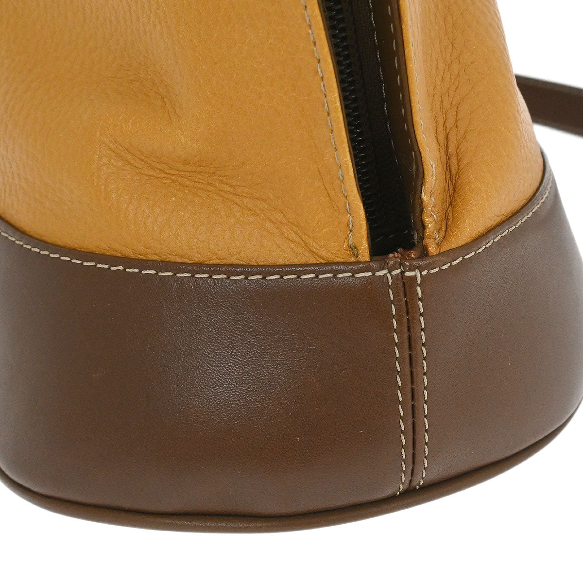 Loewe Brown Leather Anagram 2way Shoulder Handbag