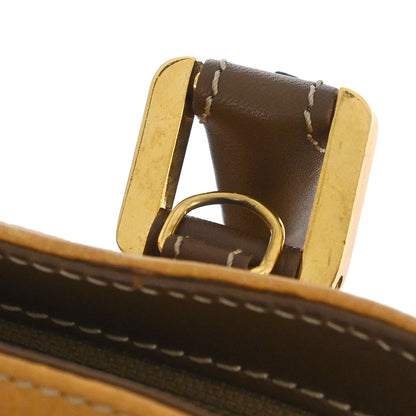 Loewe Brown Leather Anagram 2way Shoulder Handbag
