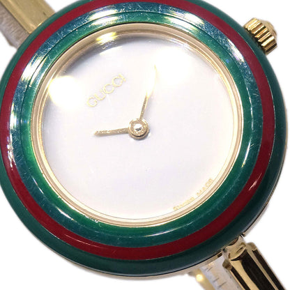 Gucci 11/12.2 Change Bezel Chameleon Quartz Watch SS