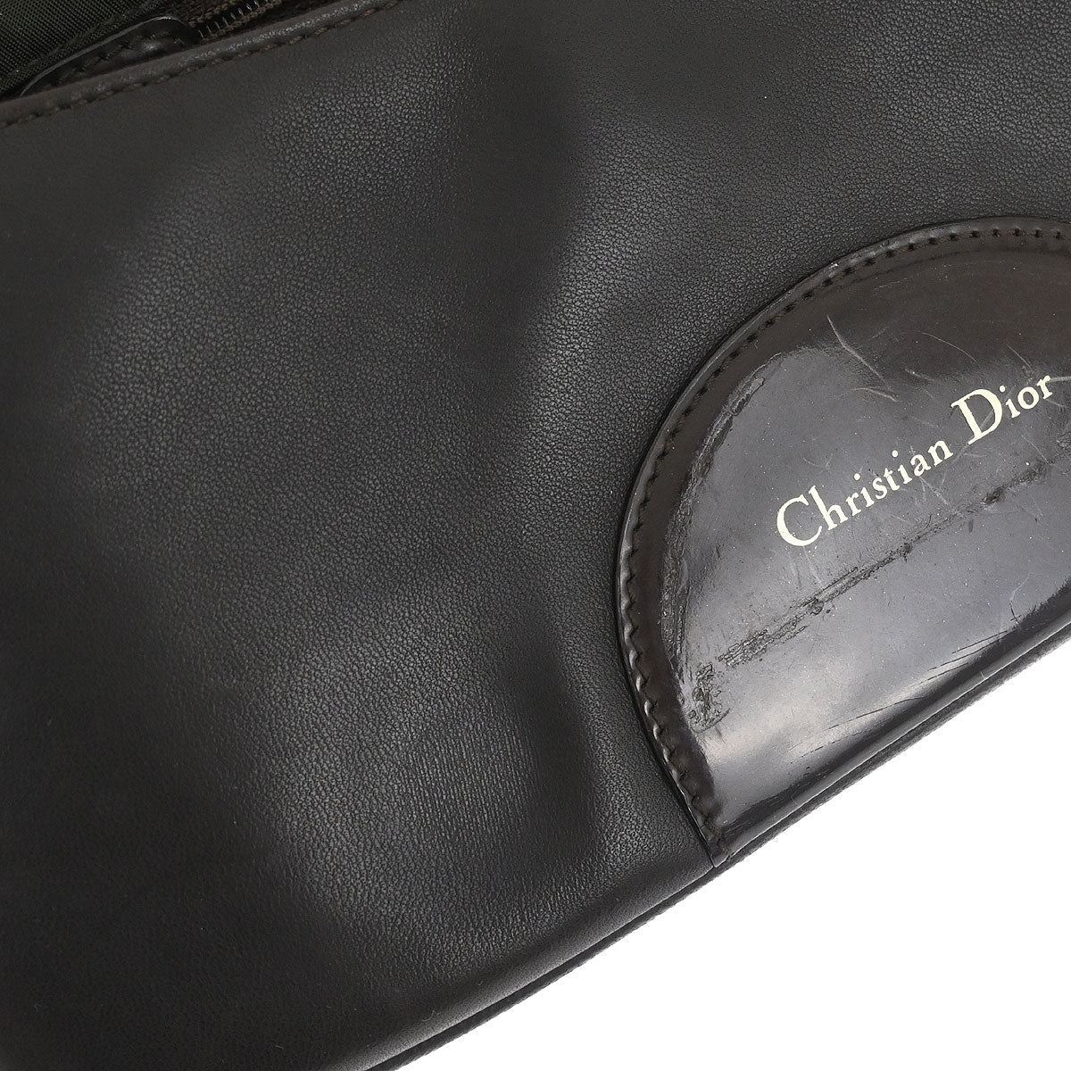 Christian Dior * Brown Fur Malice Handbag