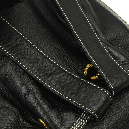 Loewe Black Leather Backpack