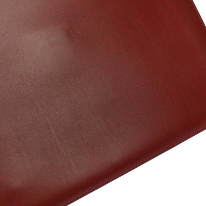 Hermes Rouge H Box Calf Quirus Clutch Bag
