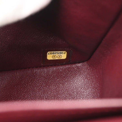 Chanel Black Caivar Medium Classic Double Flap Shoulder Bag