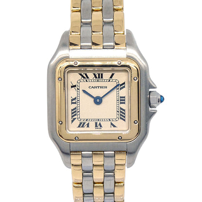 Cartier Panthere SM 3-Row Ref.166921 Quartz Watch 18KYG SS