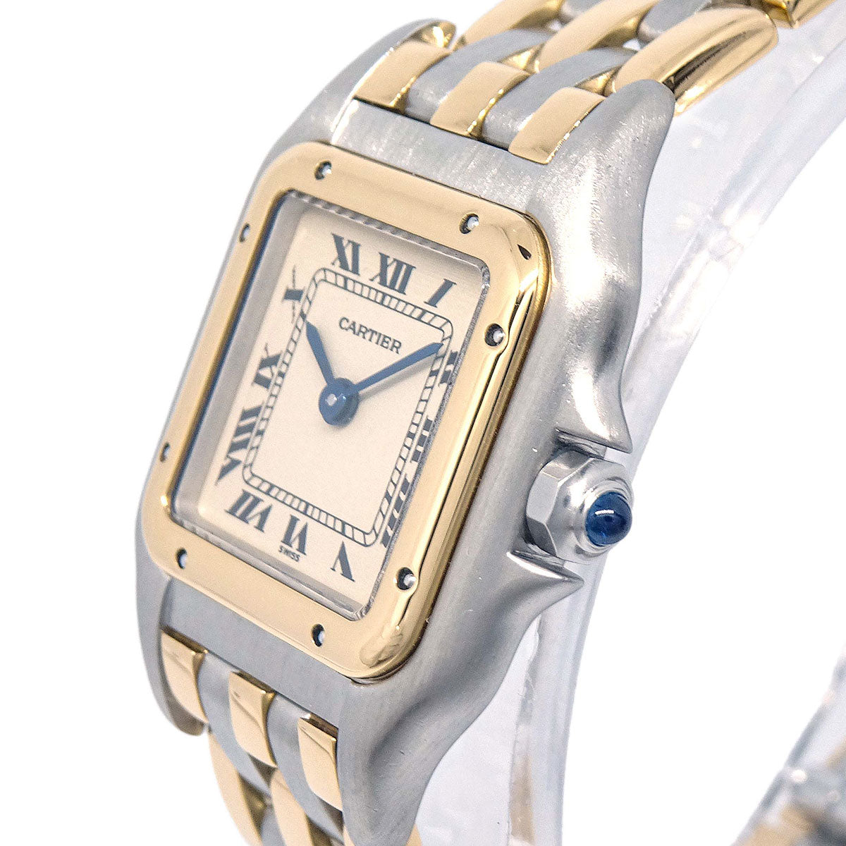 Cartier Panthere SM 3-Row Ref.166921 Quartz Watch 18KYG SS