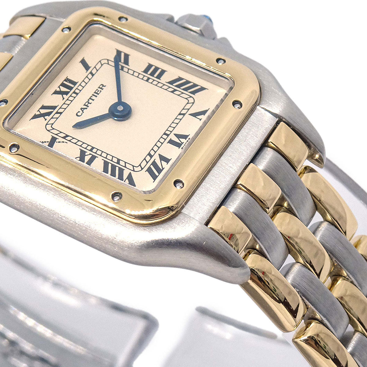 Cartier Panthere SM 3-Row Ref.166921 Quartz Watch 18KYG SS