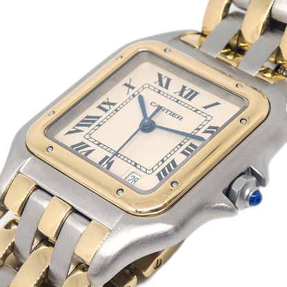 Cartier Panthere MM 3-Row Ref.183949 Quartz Watch 18KYG SS