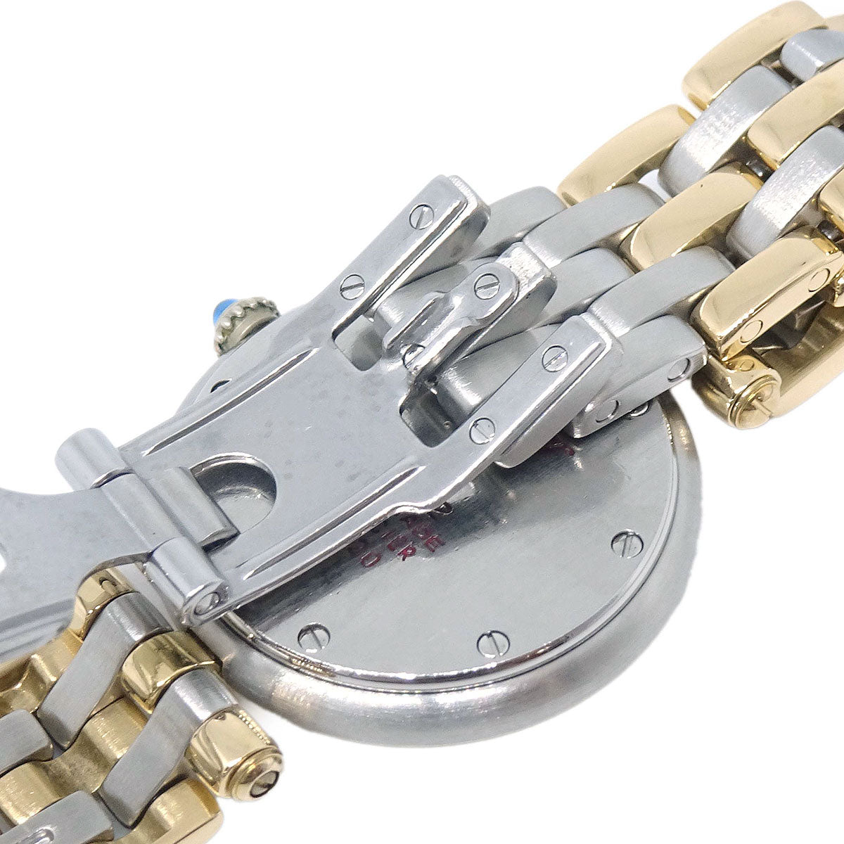 Cartier Panthere Vendome SM 3-Row Ref.166920 Quartz Watch 18KYG SS