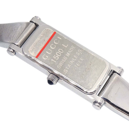 Gucci 1500L Quartz Watch SS
