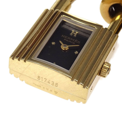 Hermes Kelly Watch Quartz Watch Black