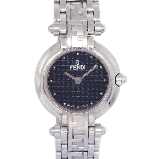 Fendi 750L Quartz Watch Silver SS