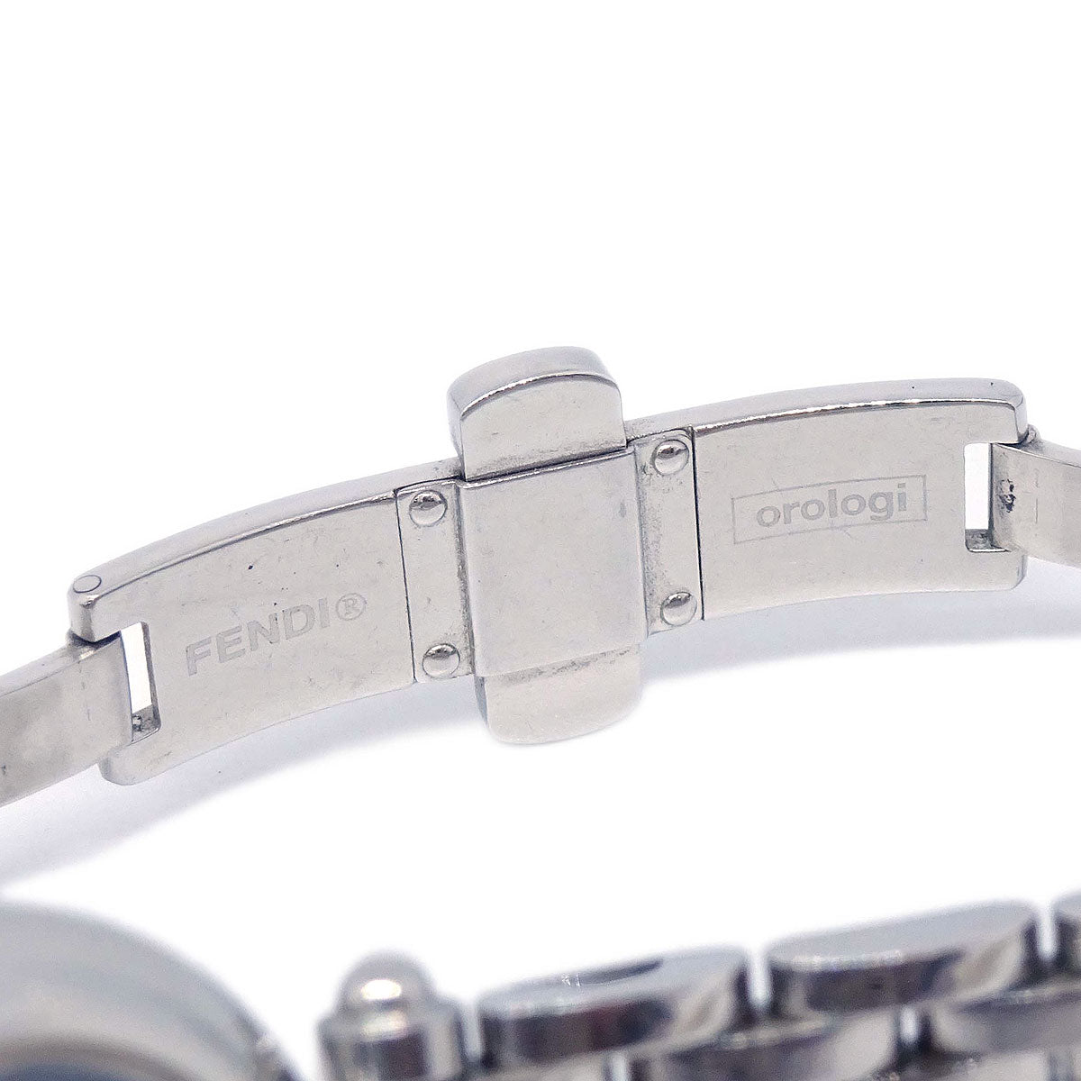 Fendi 750L Quartz Watch Silver SS