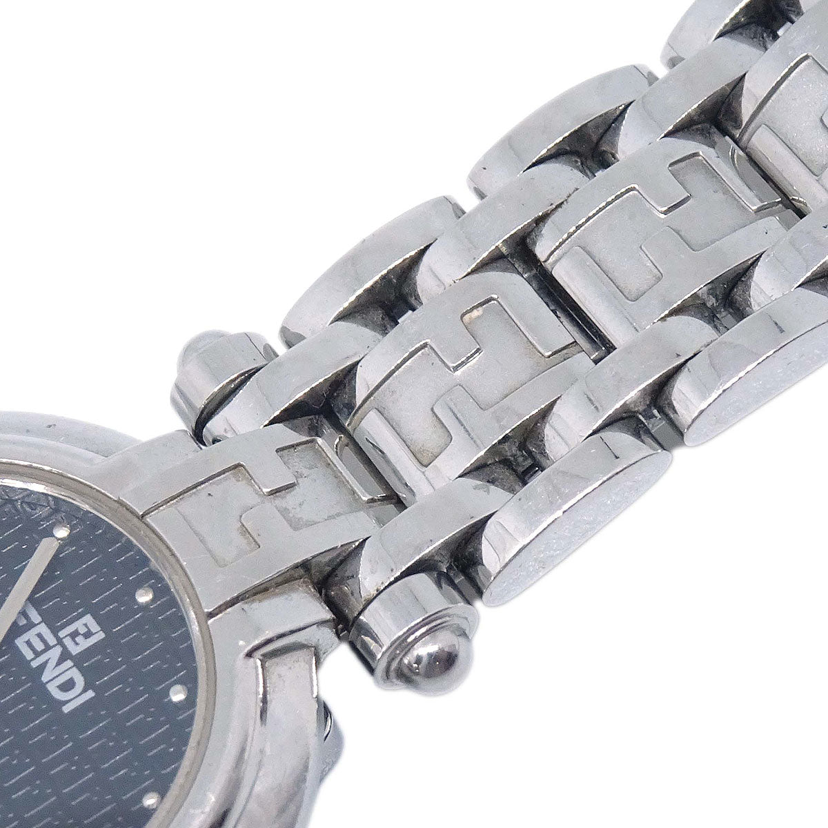 Fendi 750L Quartz Watch Silver SS