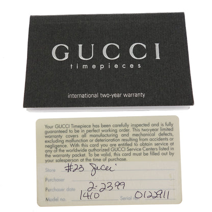 Gucci 1400L Quartz Watch SS #S