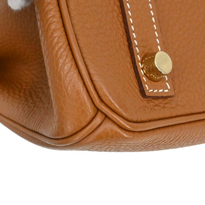 Hermes Gold Togo Birkin 30 Handbag